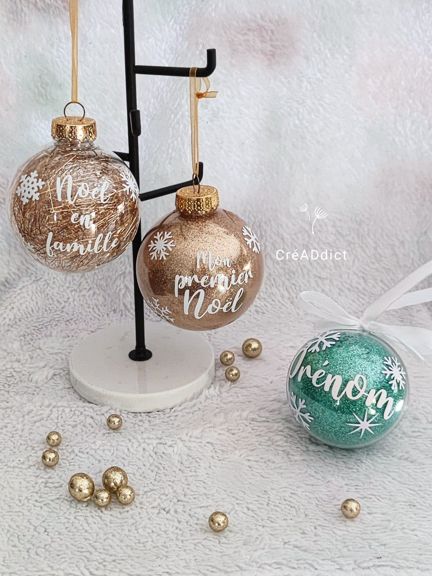 BOULE DE NOEL personnalisée