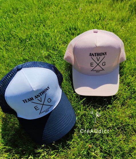 CASQUETTE PERSONNALISÉE