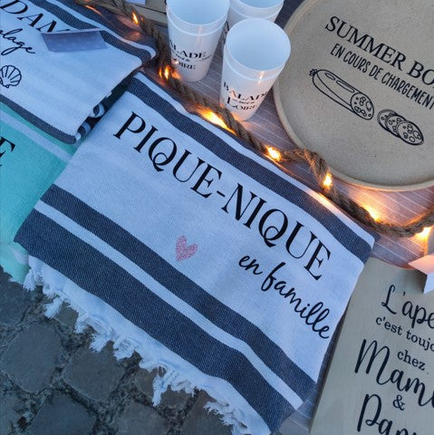 FOUTA personnalisée