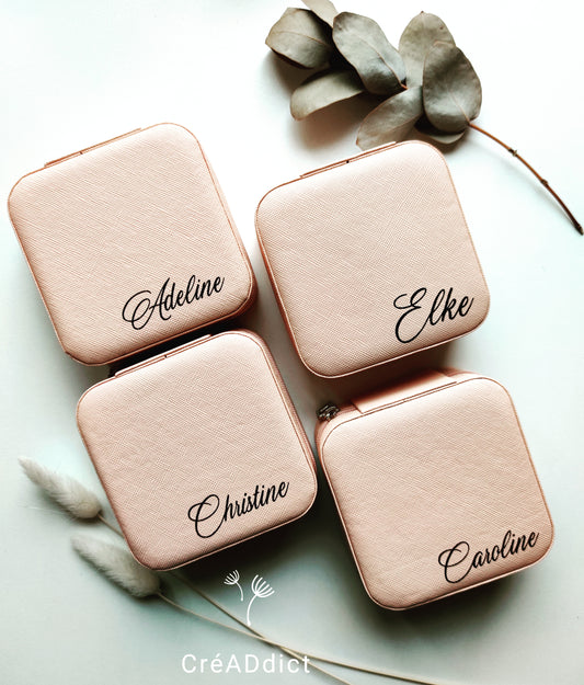 BOITE A BIJOUX personnalisée