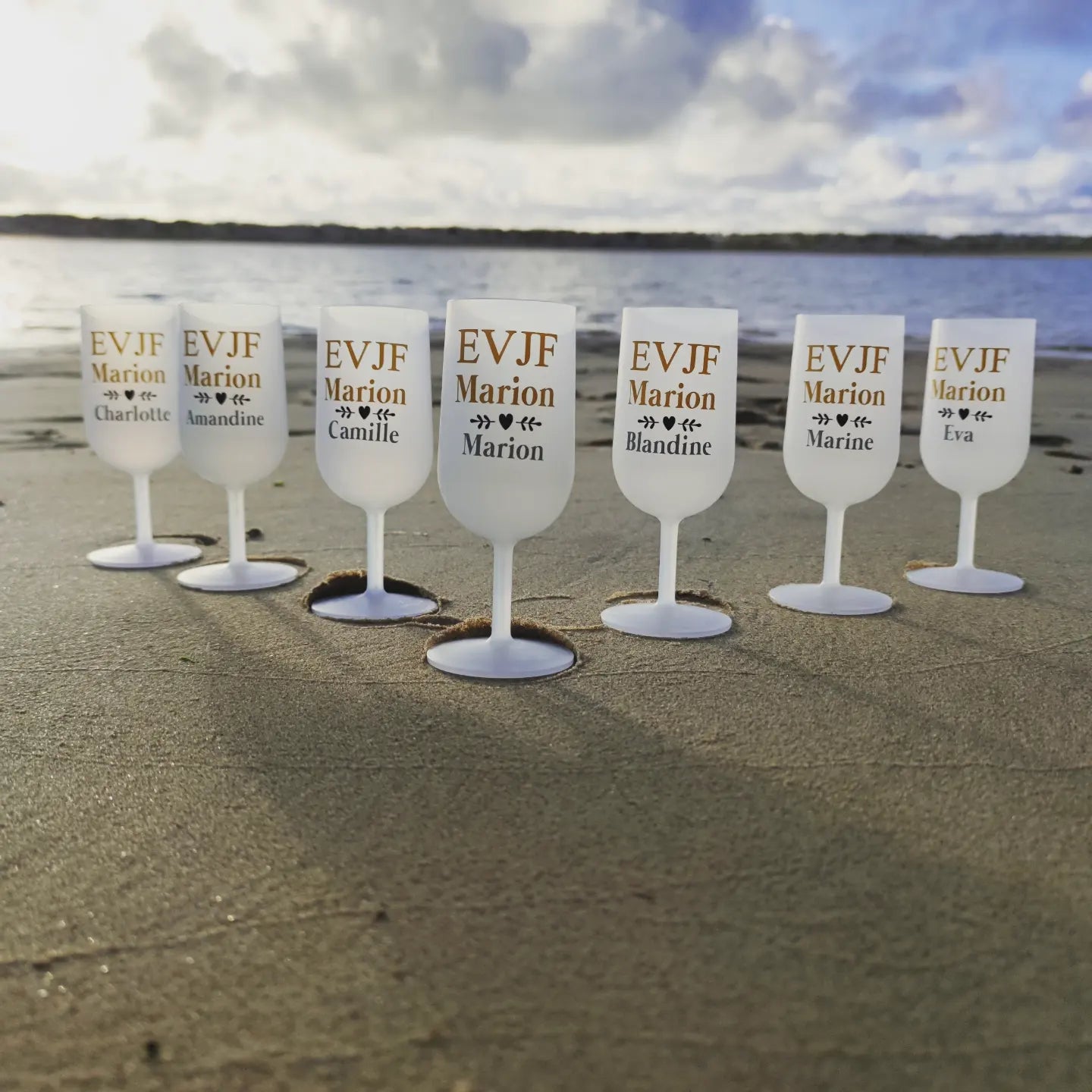 VERRE A PIED réutilisable