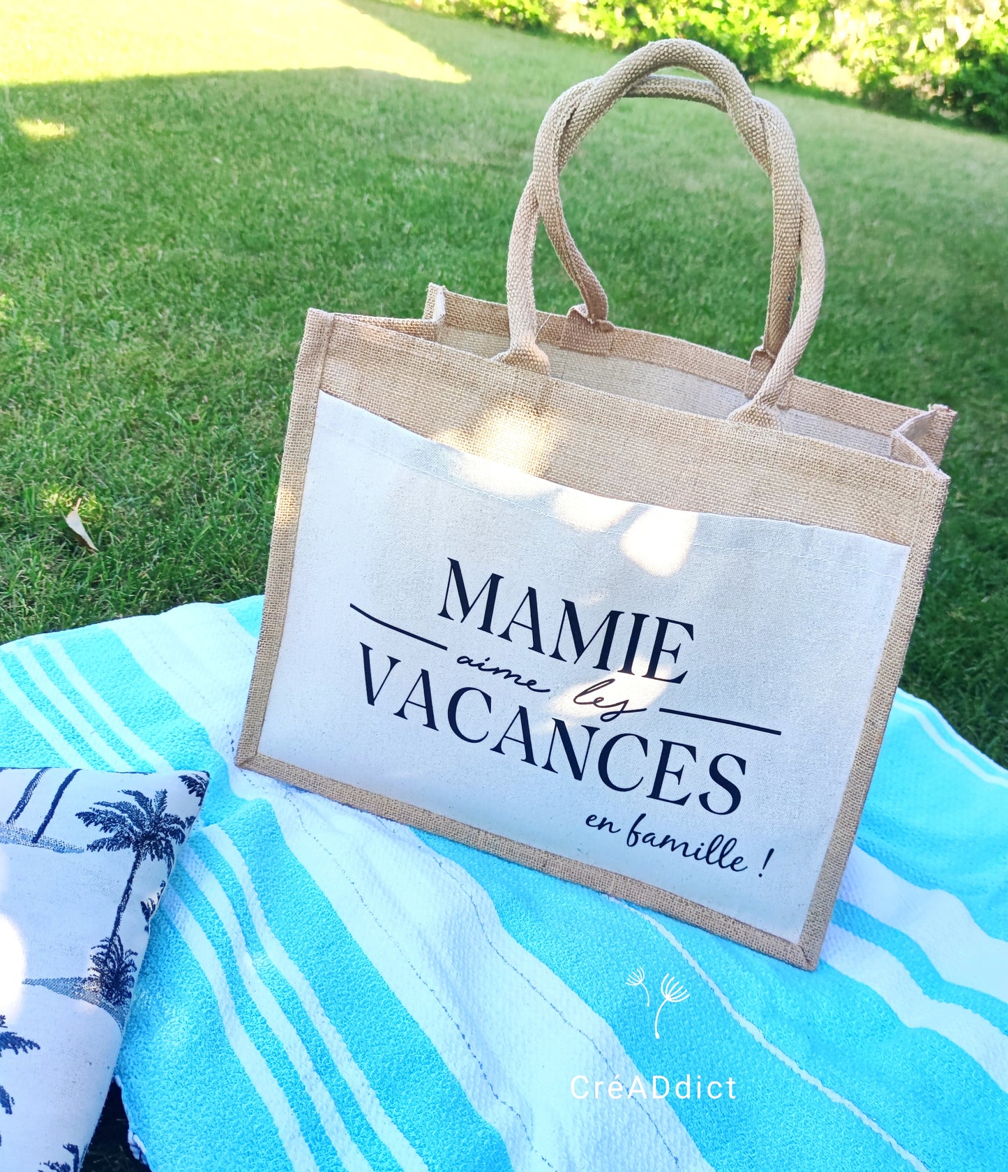 SAC - CABAS toile de jute