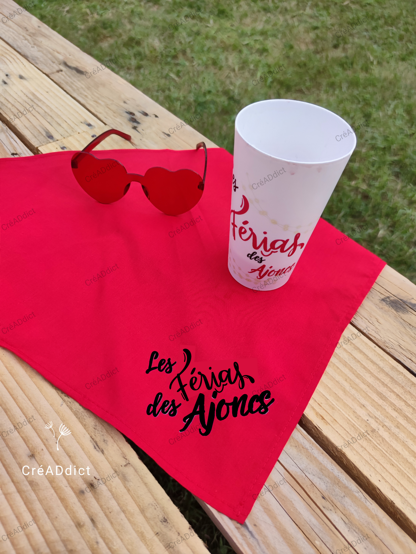 Foulard personnalisé anniversaire