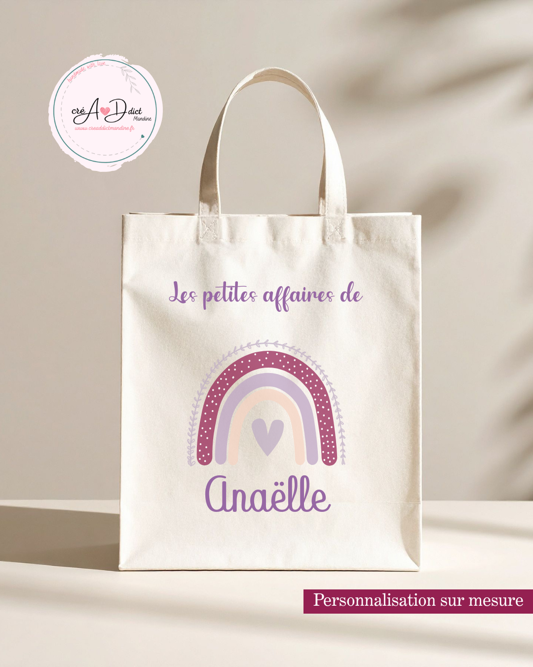 SAC en TOILE enfant