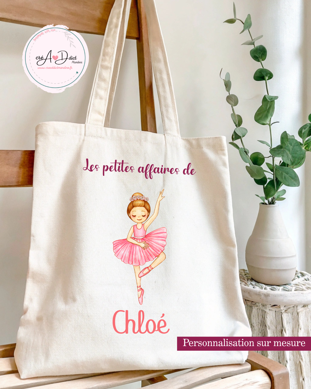 SAC en TOILE enfant