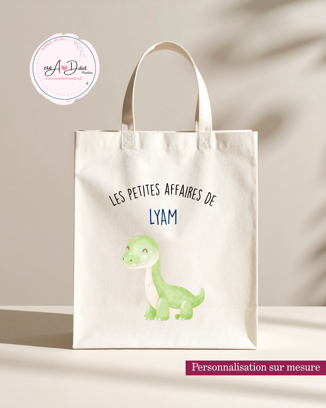 SAC en TOILE enfant