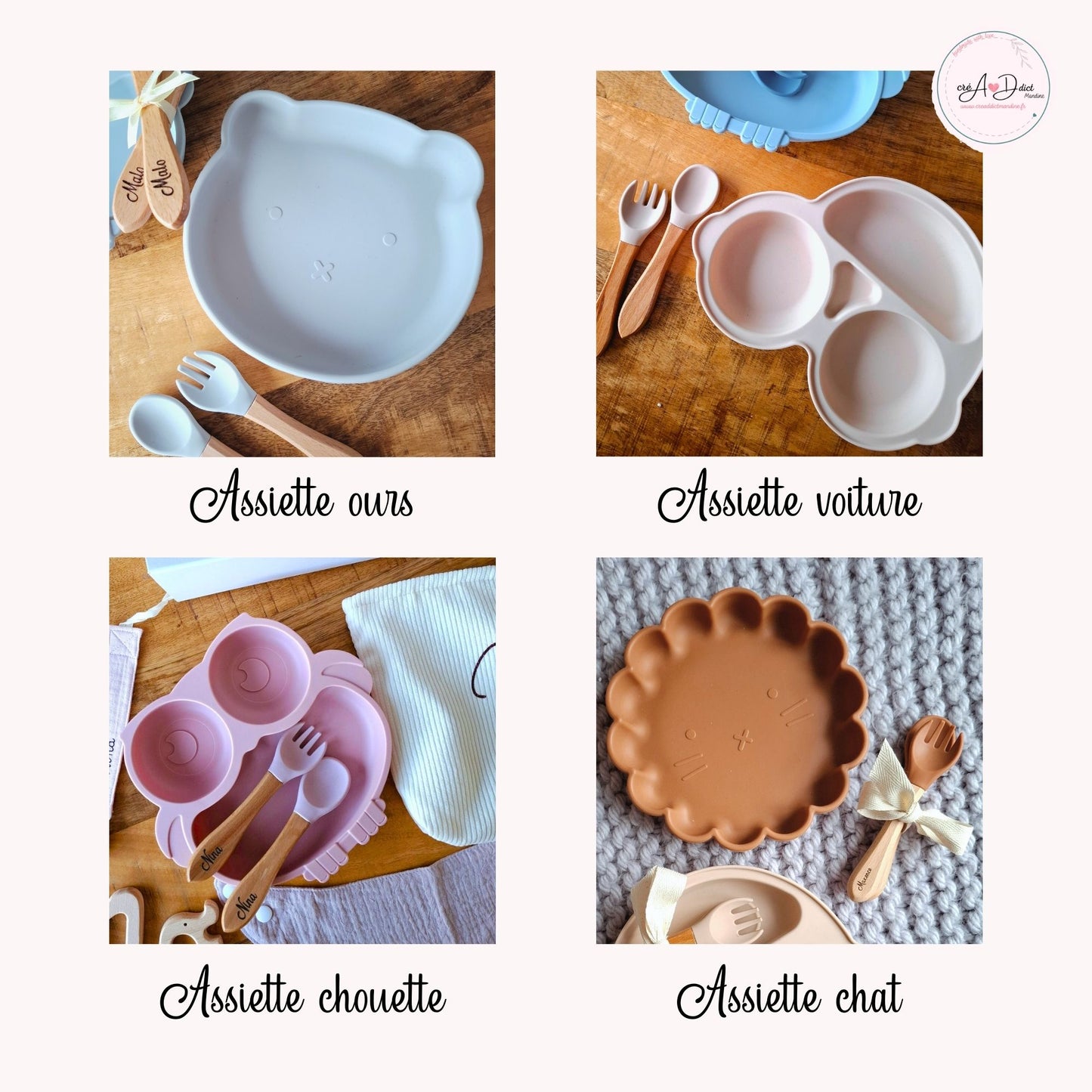 KIT REPAS enfant personnalisé