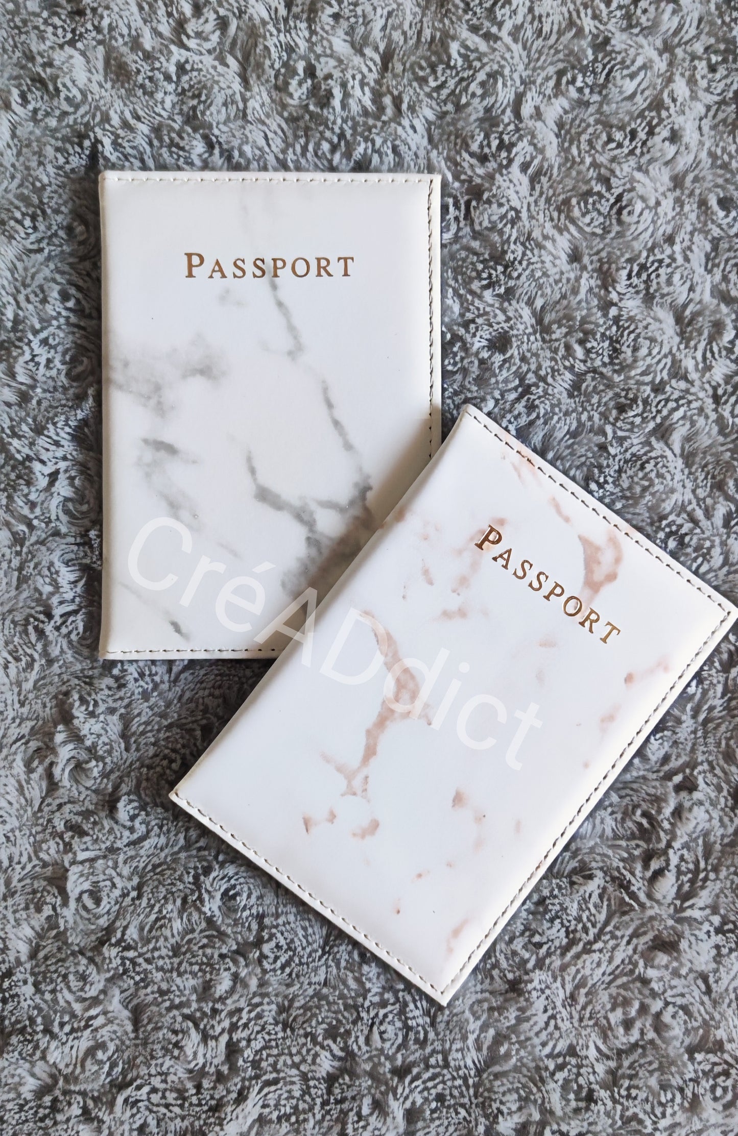 COUVERTURE PASSEPORT & son étiquette bagage