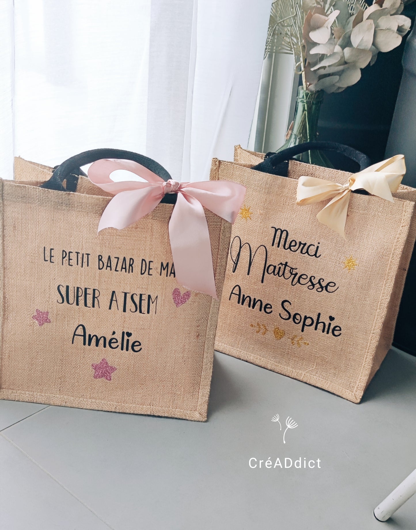 SAC - CABAS toile de jute