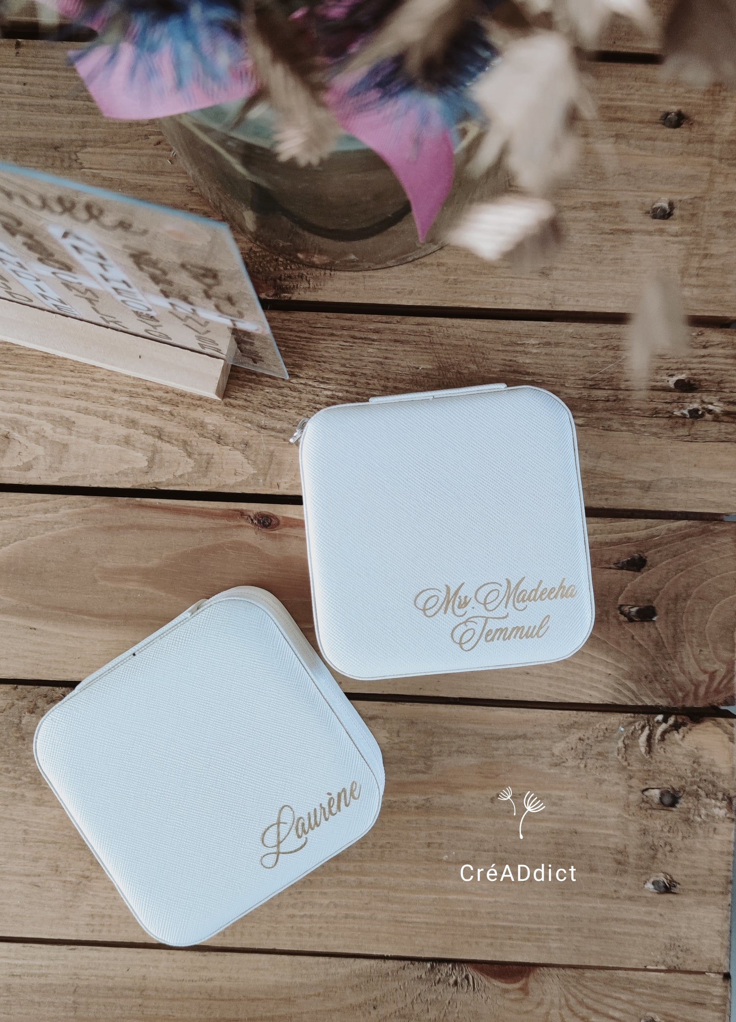 BOITE A BIJOUX personnalisée