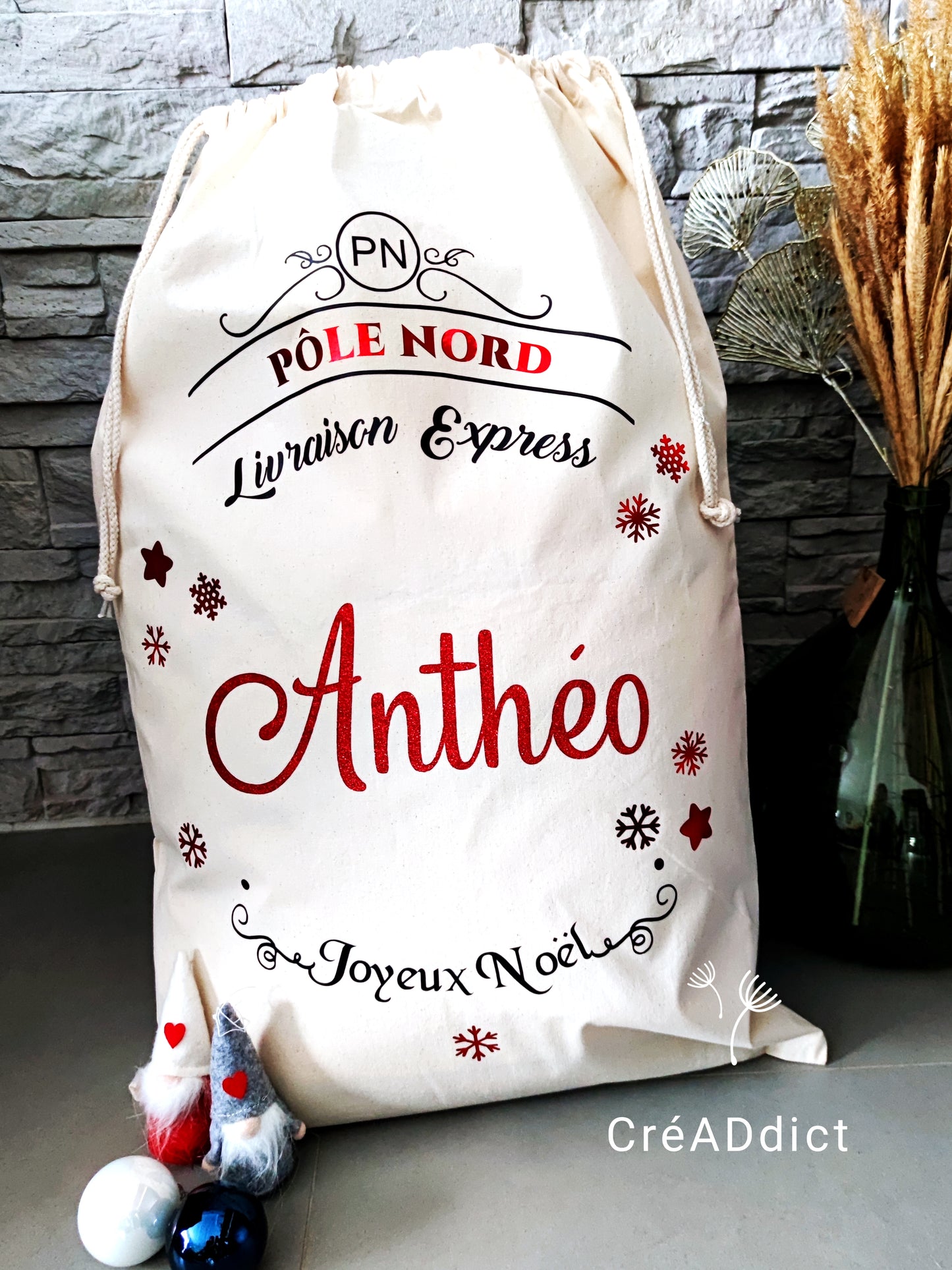 HOTTE DE NOEL personnalisée