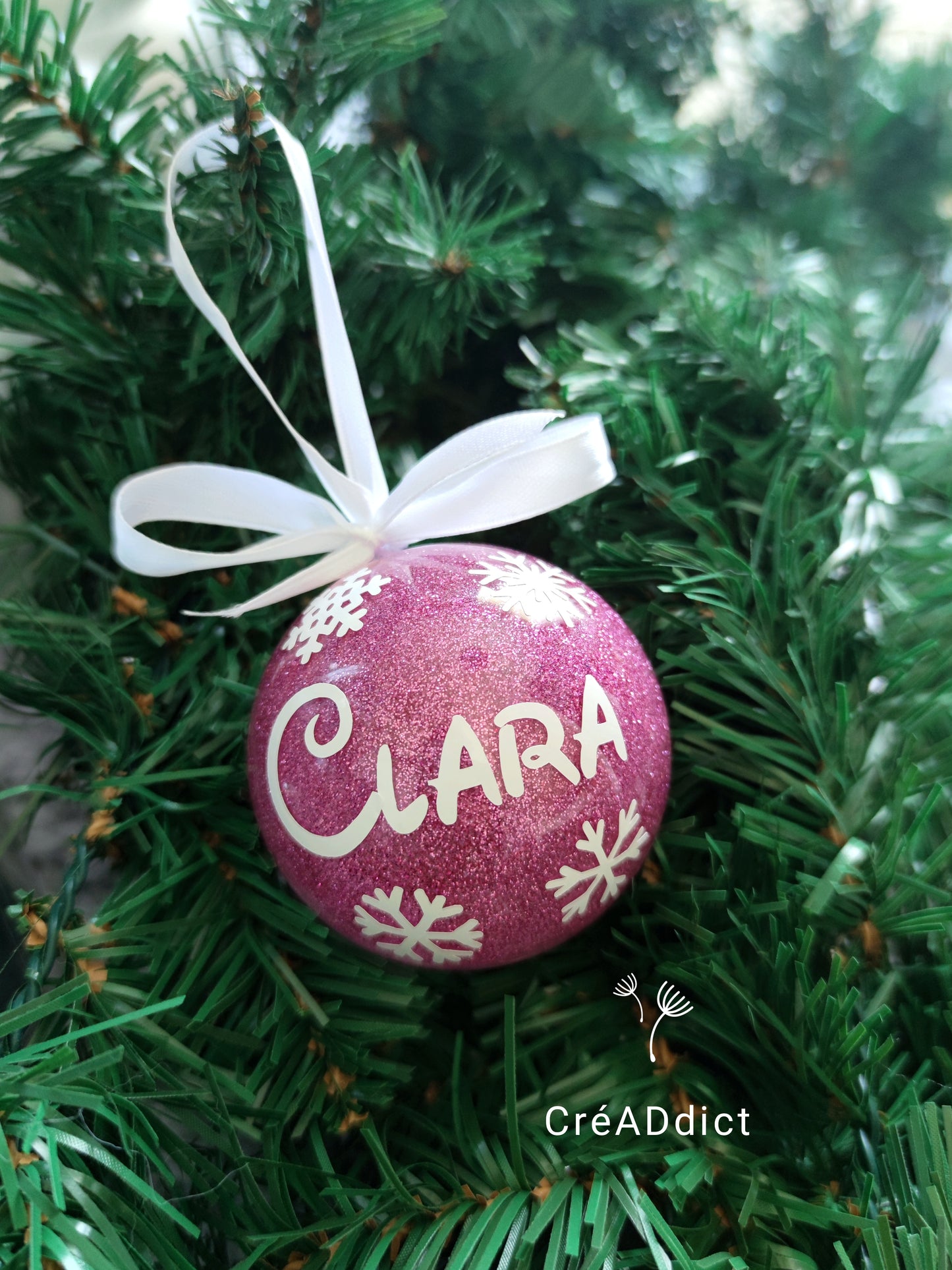 BOULE DE NOEL personnalisée