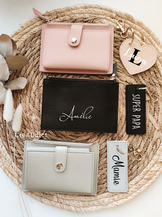 PORTE MONNAIE & ACCESSOIRES simili cuir personnalisé