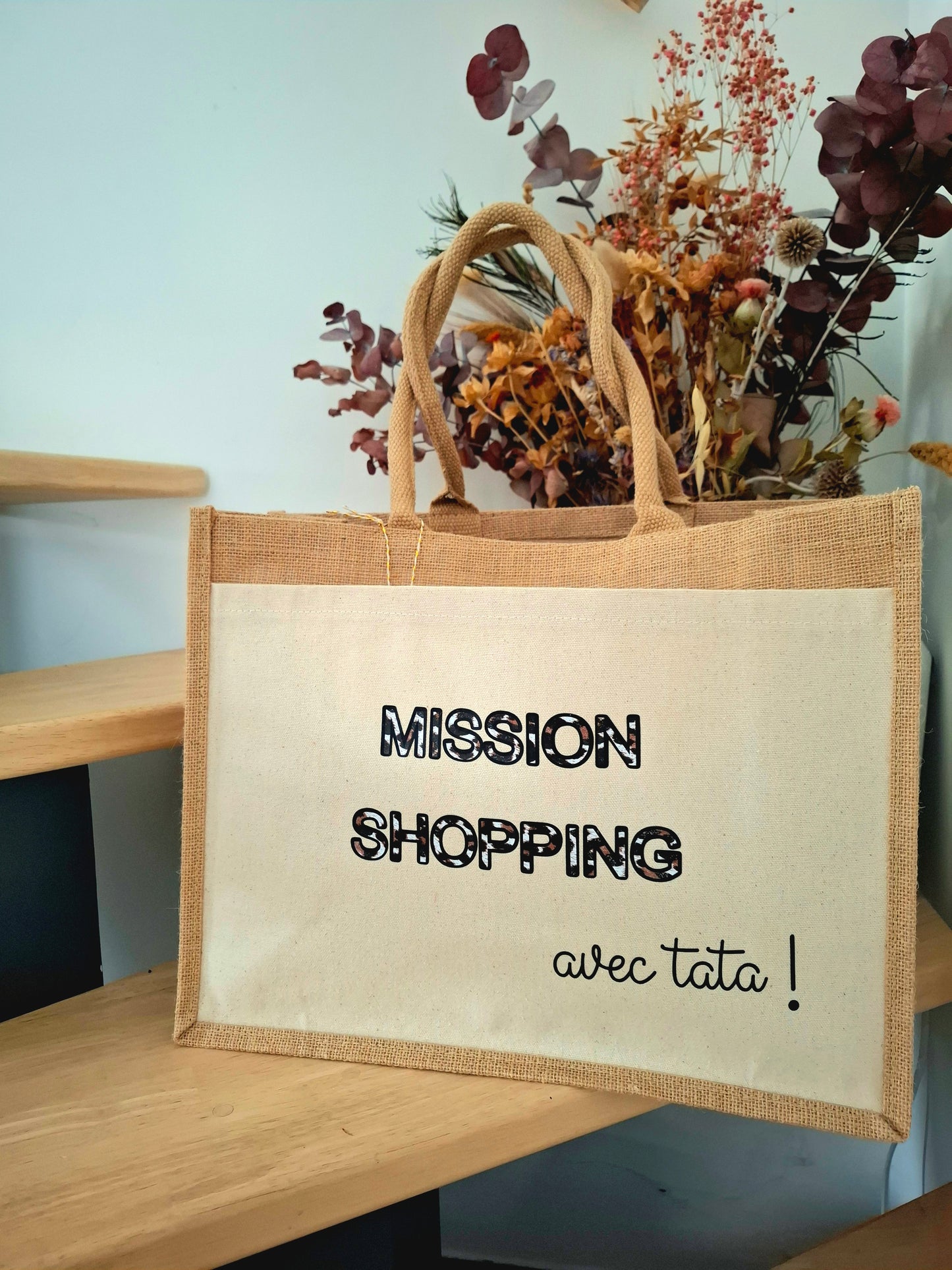 SAC - CABAS toile de jute