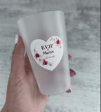 VERRES avec étiquettes