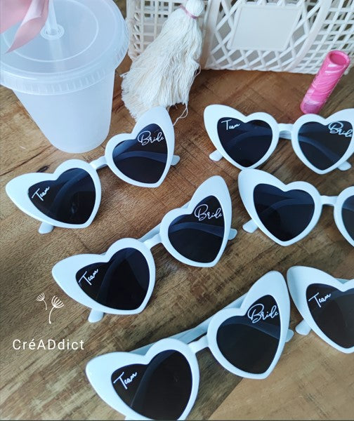 LUNETTES COEUR à personnaliser