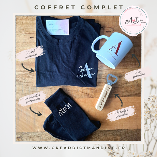 Détail de la gravure laser sur manche en bois de décapsuleur