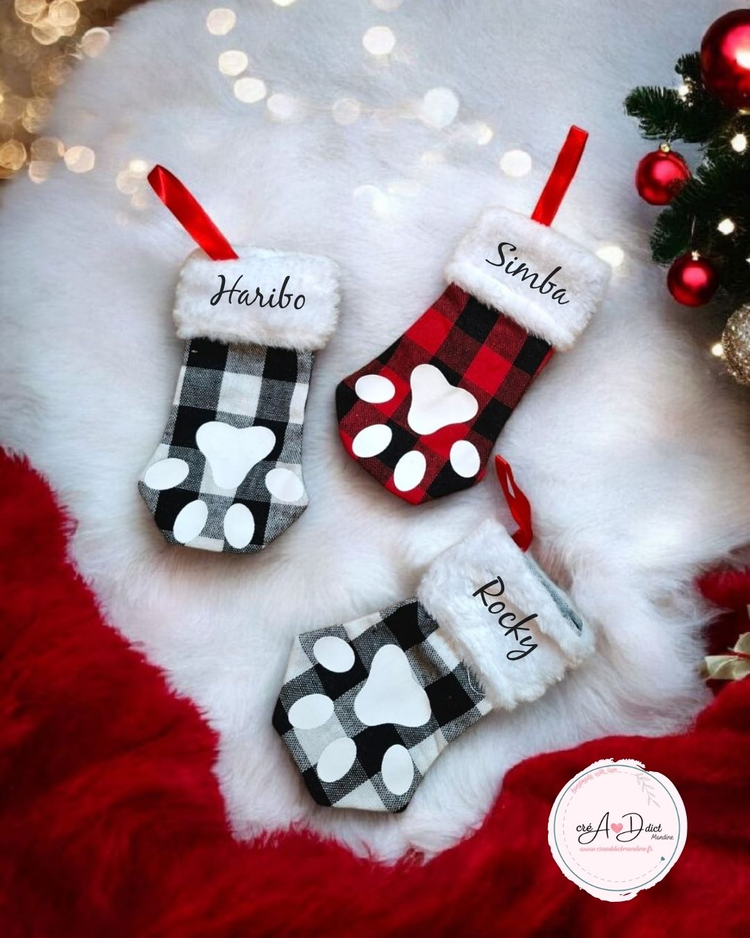 CHAUSSETTE de NOËL pour animaux