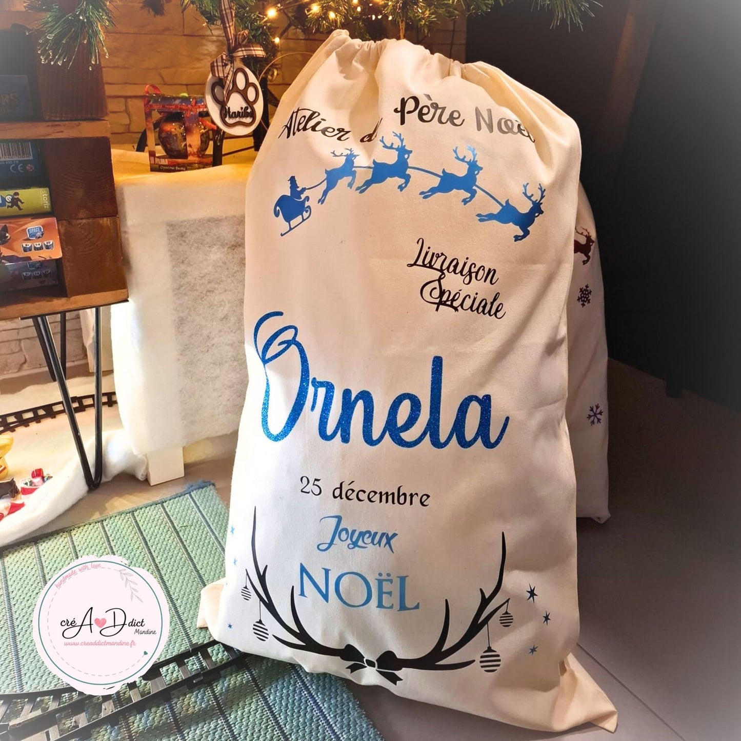 HOTTE DE NOEL personnalisée