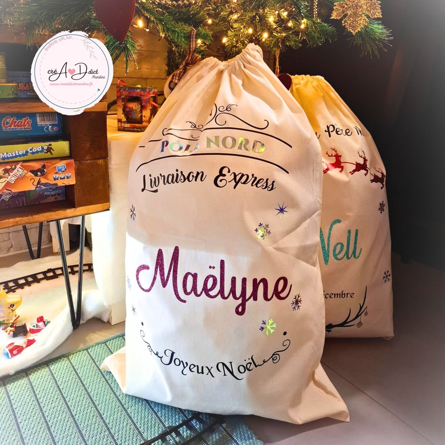 HOTTE DE NOEL personnalisée