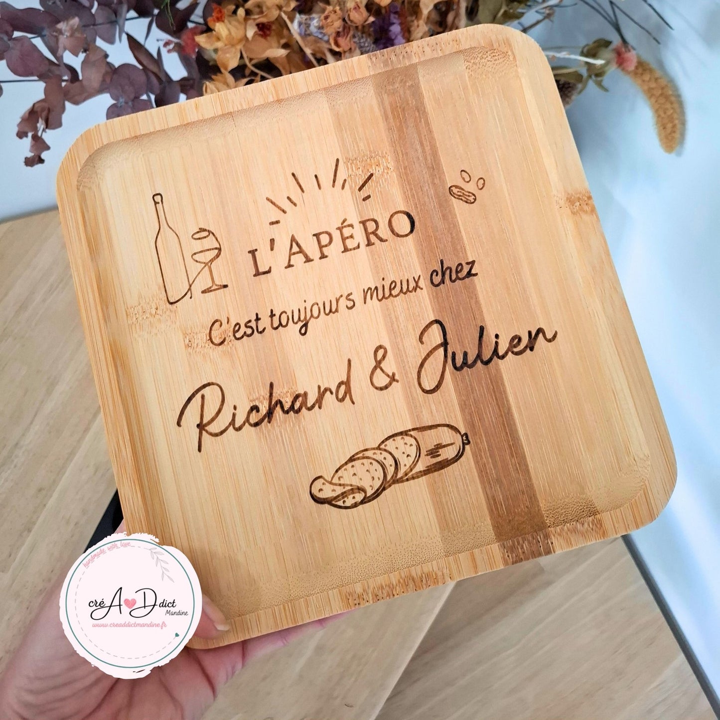 PLANCHE à découper personnalisée