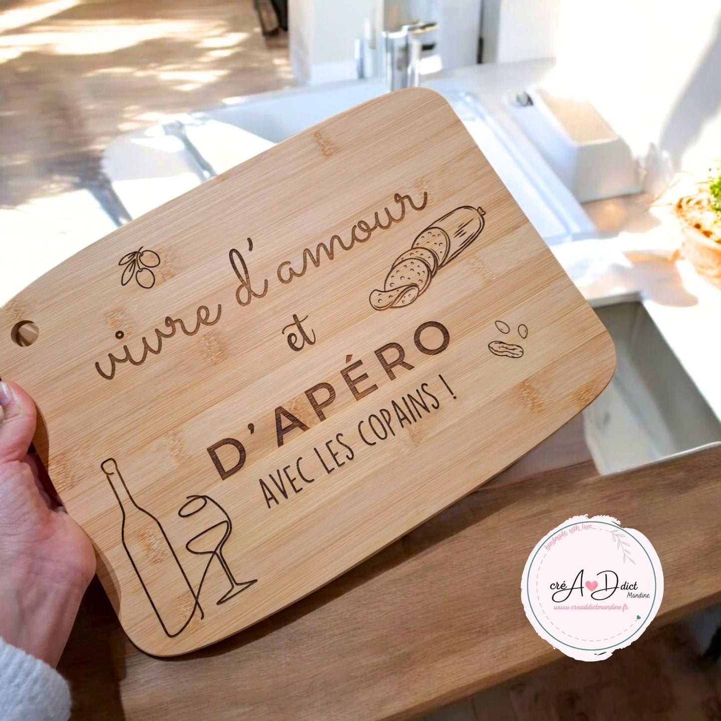 PLANCHE à découper personnalisée