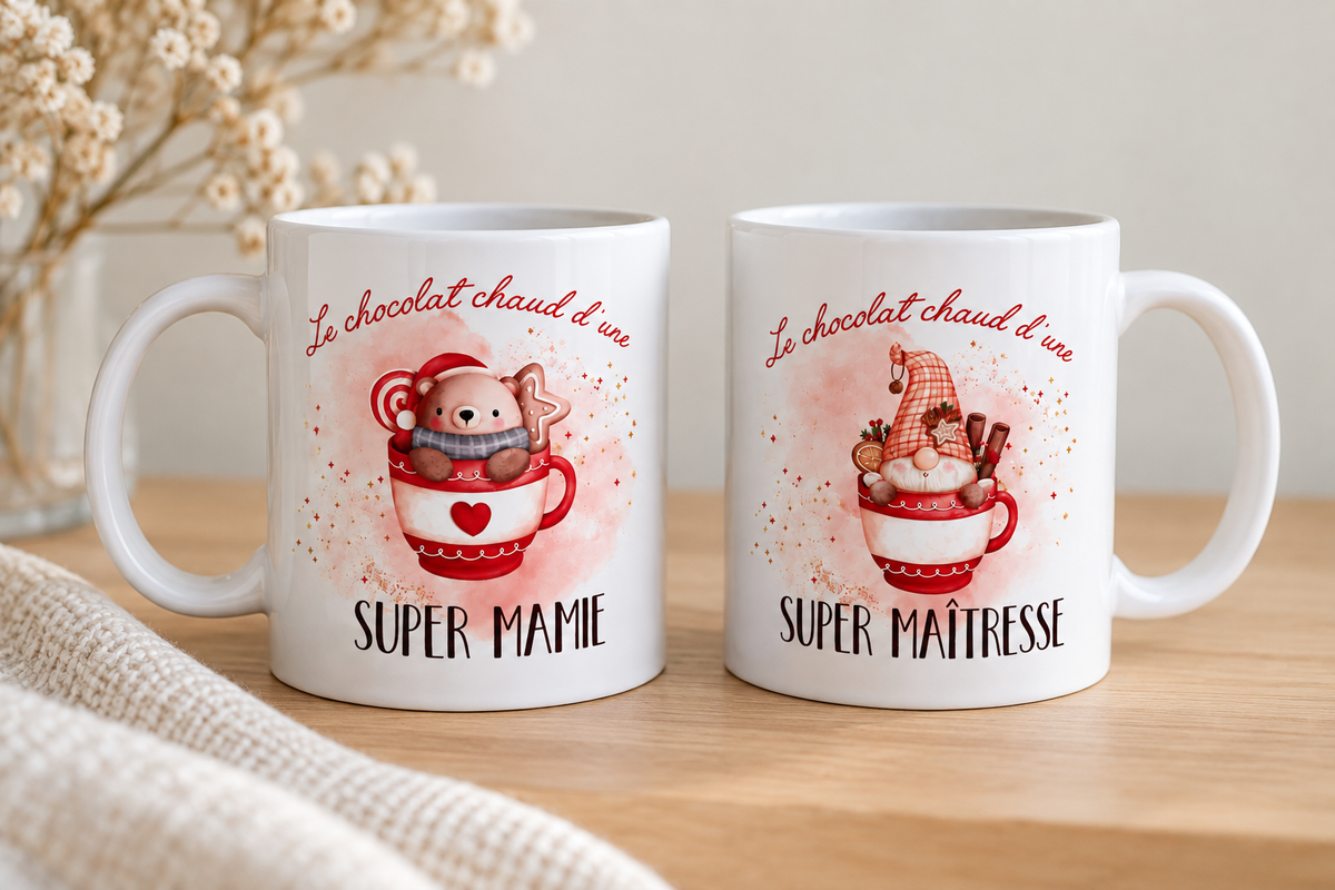 mug de noel personnalise