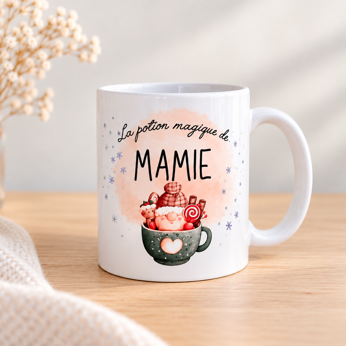 mug personnalise mamie