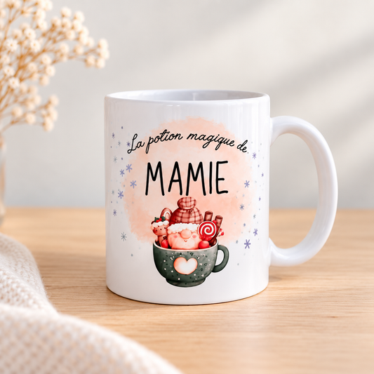 mug personnalise mamie