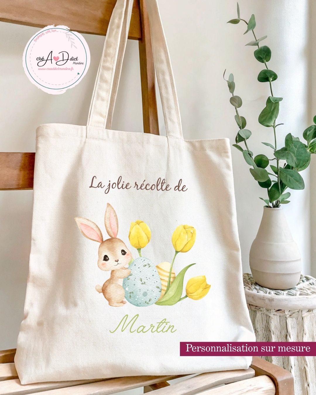 SAC en TOILE enfant