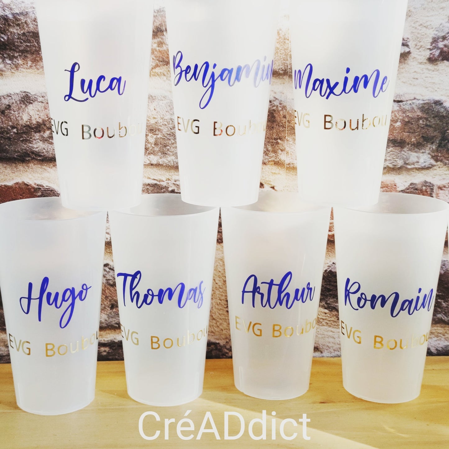GOBELET personnalisé avec prénom